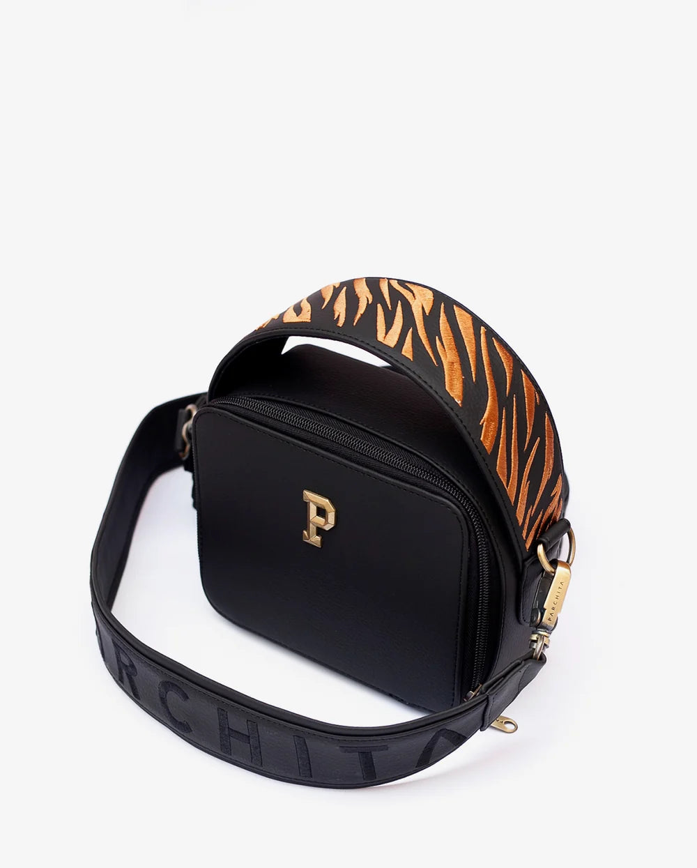 Petit Vibra Negro - con correa tigre