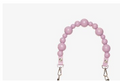 Strap ABA Burbujas Lila - asa de burbujas en lila pastel con herrajes plateados